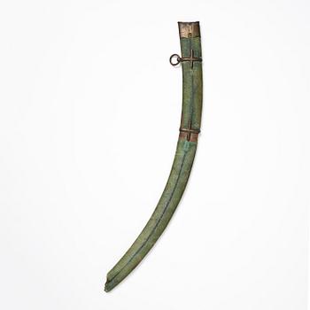 A 17th century watered-steel Shamshir, by Asadullah Isfahani, Safavid dynasty,