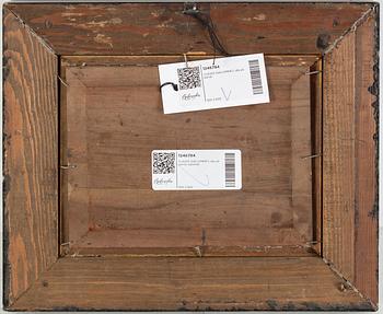 CLAUDE GUILLEMINET, oil on panel, signed.