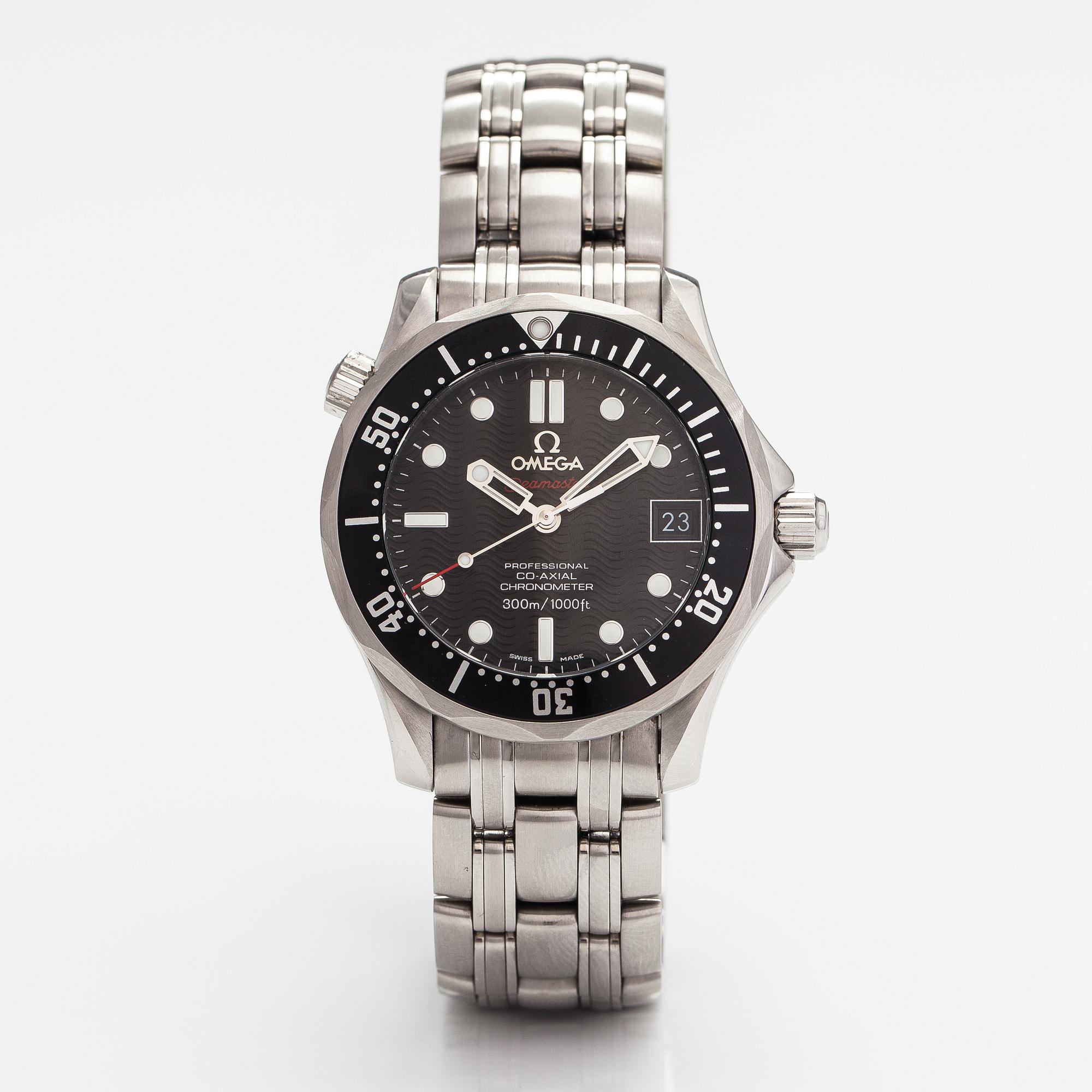 Omega, Seamaster, Professional, co-axial, chronometer, wristwatch, 36 mm.