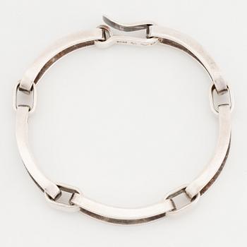 Anders Högberg, silver bracelet, Göteborg, 1967.