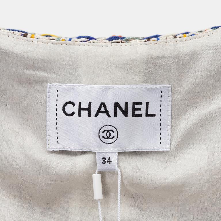 Chanel, topp/väst, storlek 34.