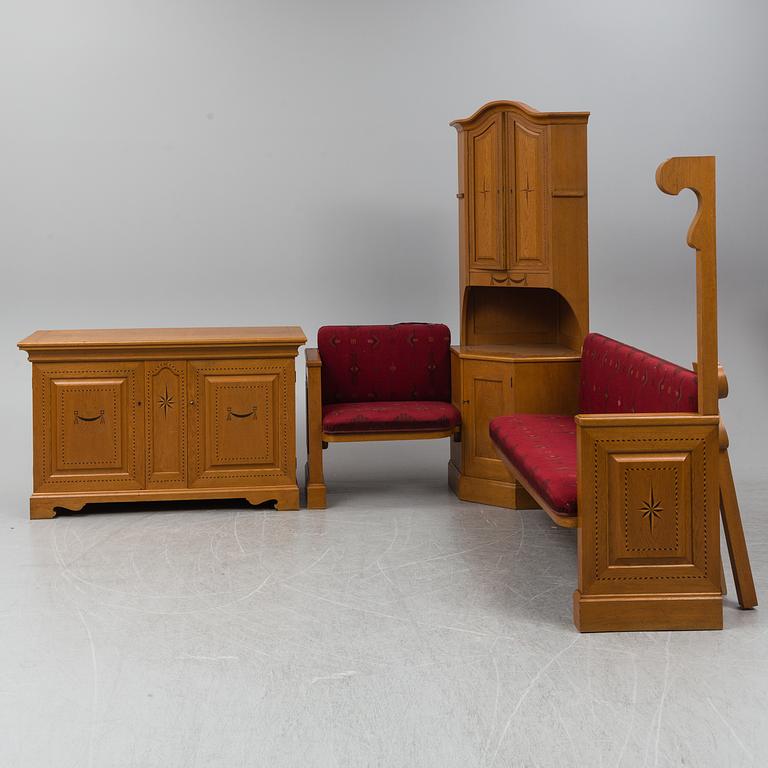 CARL MALMSTEN, furniture, 20th Century.,