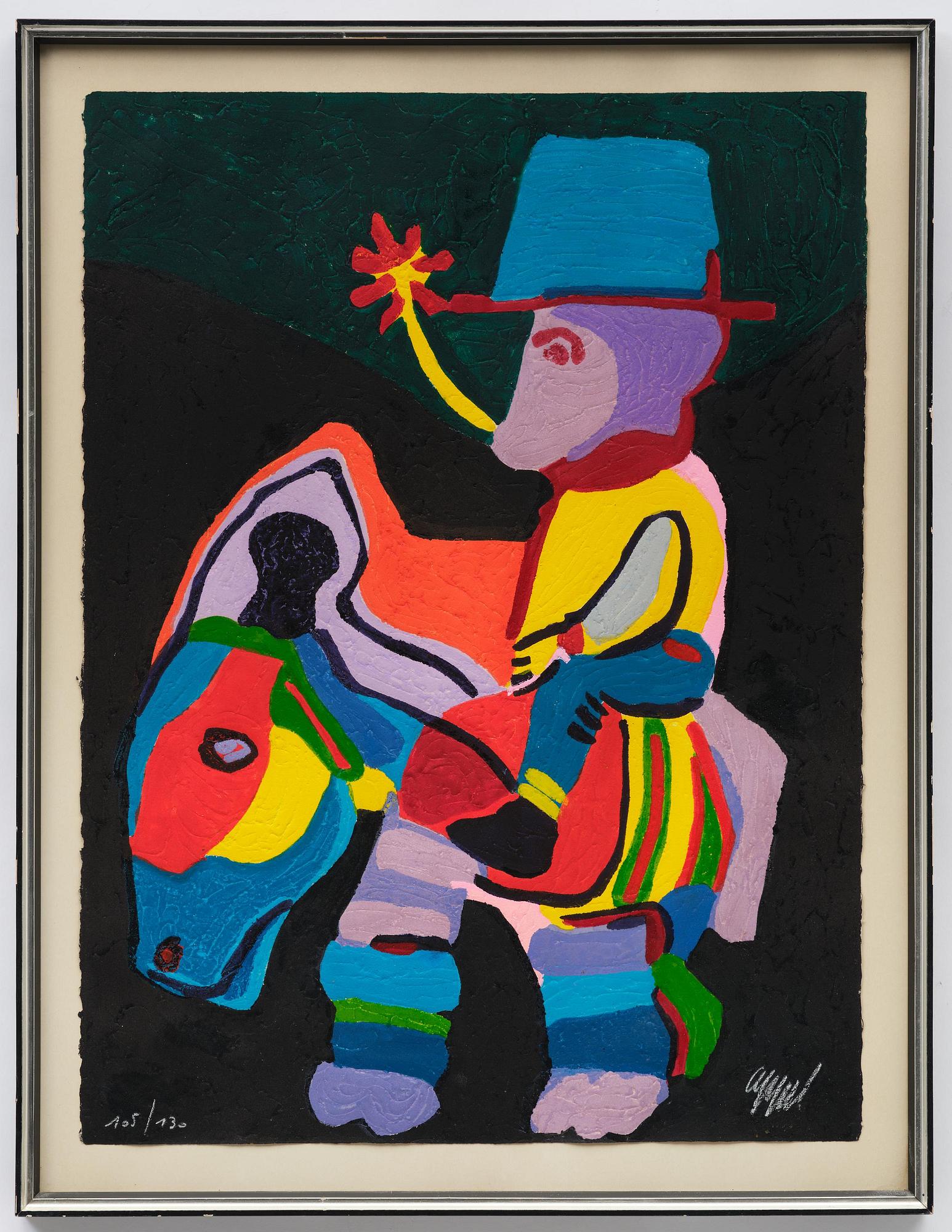 Karel Appel, From Circus.