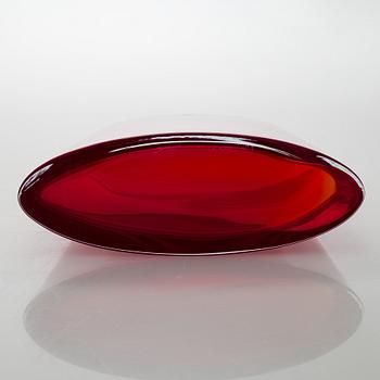 Tapio Wirkkala, maljakko, "Ovalis" signeerattu TW Iittala 2008/108.