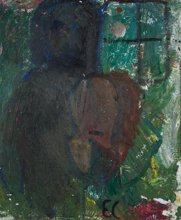 ERLAND CULLBERG, olja på duk, signerad EC.