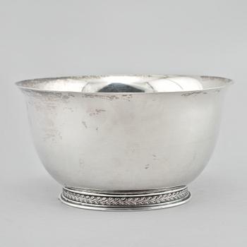 SKÅL, silver, K Andersson, Stockholm, 1950. Vikt 211 g.