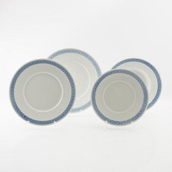 Arnold Krogh, service approx. 66 pcs "Blue Fan", Royal Copenhagen Denmark.