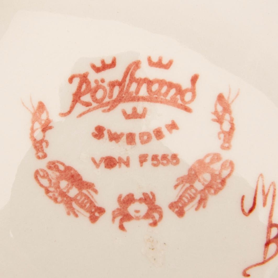 Skål Rörstrand, late 20th century.