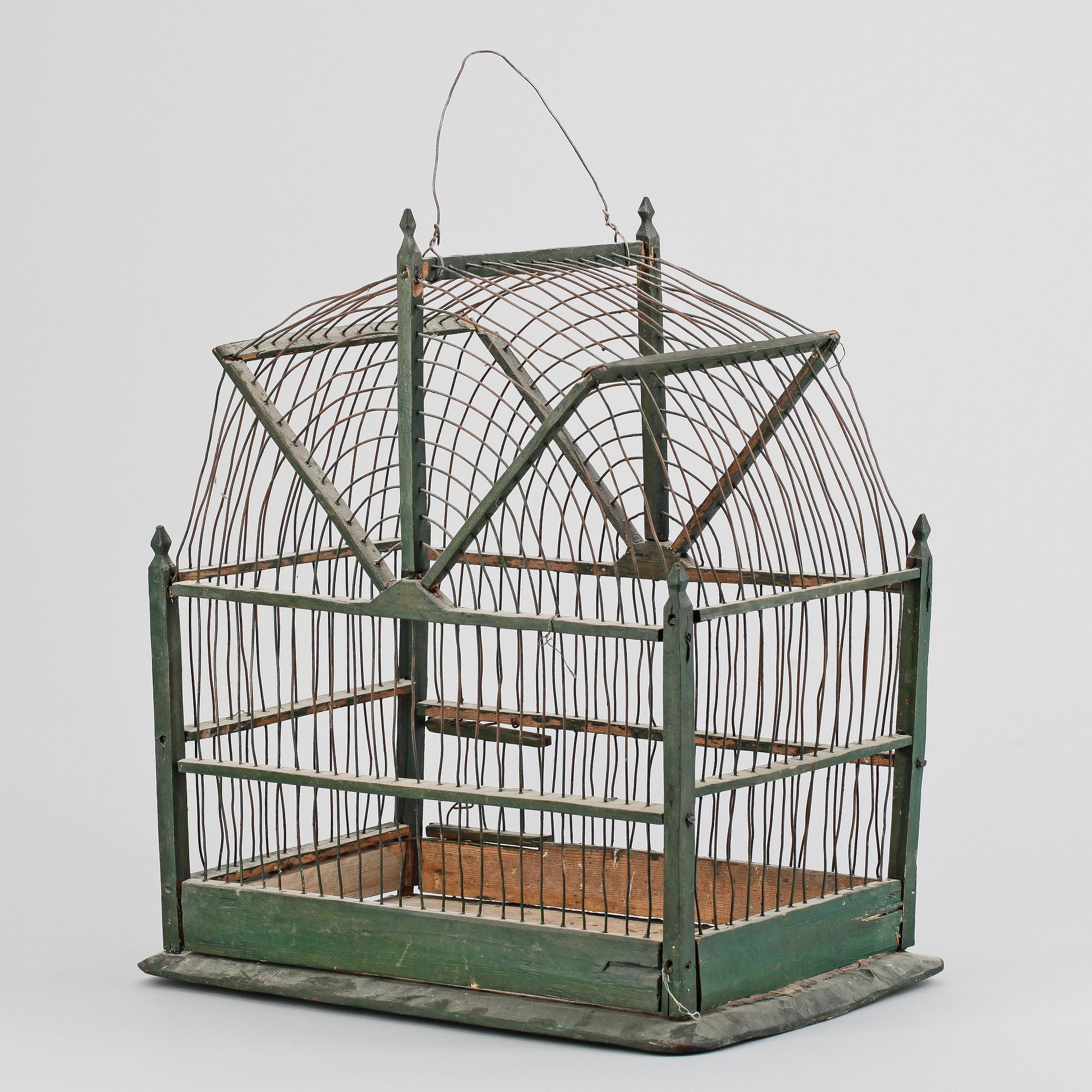FÅGELBUR, 1800/1900-tal.
