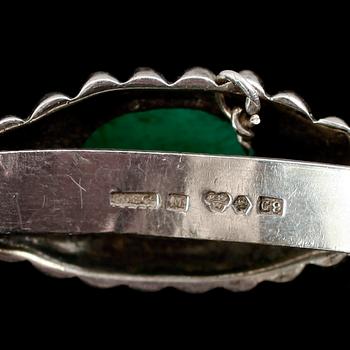 ARMBAND, silver, 1953. Vikt ca 33 gram.