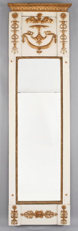 SPEGELTRYMÅ, senempire, 1800-talets mitt.