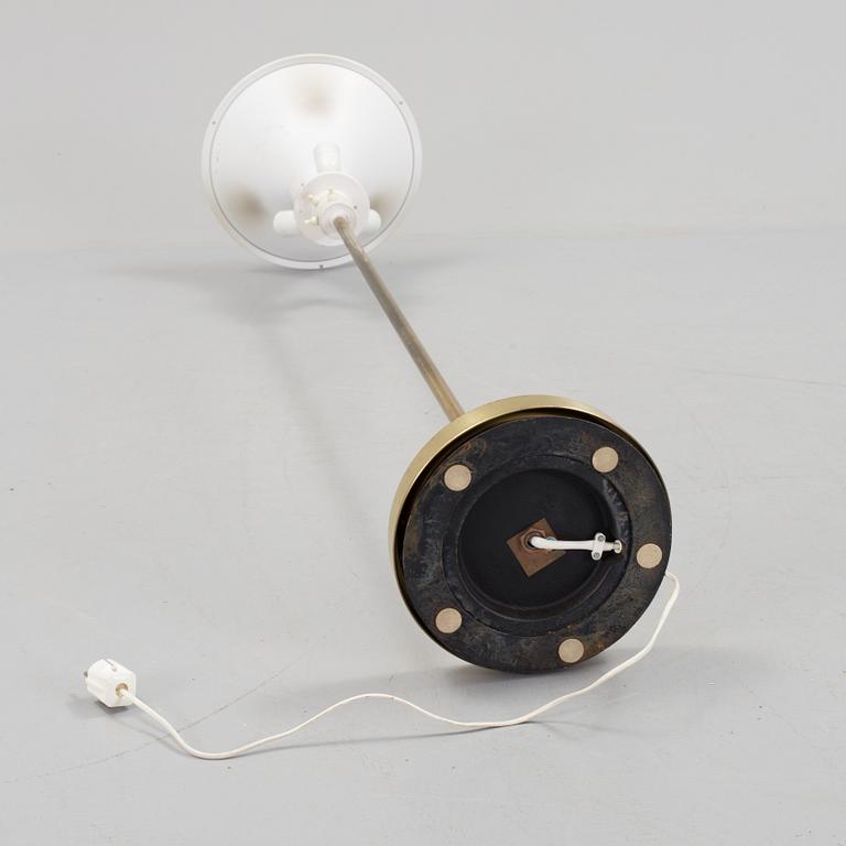 GOLVLAMPA, mässing, Fagerhults belysning, 1900-talets mitt.