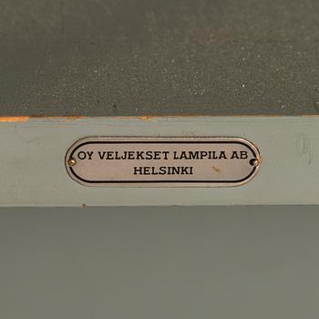 A 1930's writing desk for Oy Veljekset Lampila Ab.