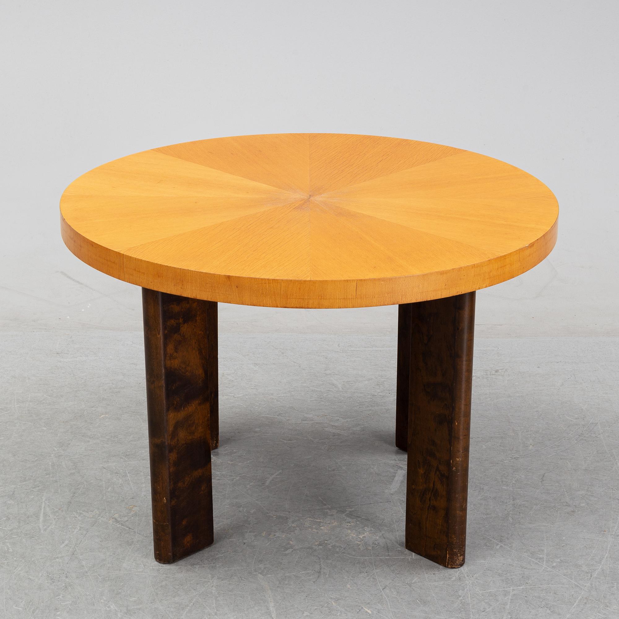 Soffbord, funkis, 1930-tal.