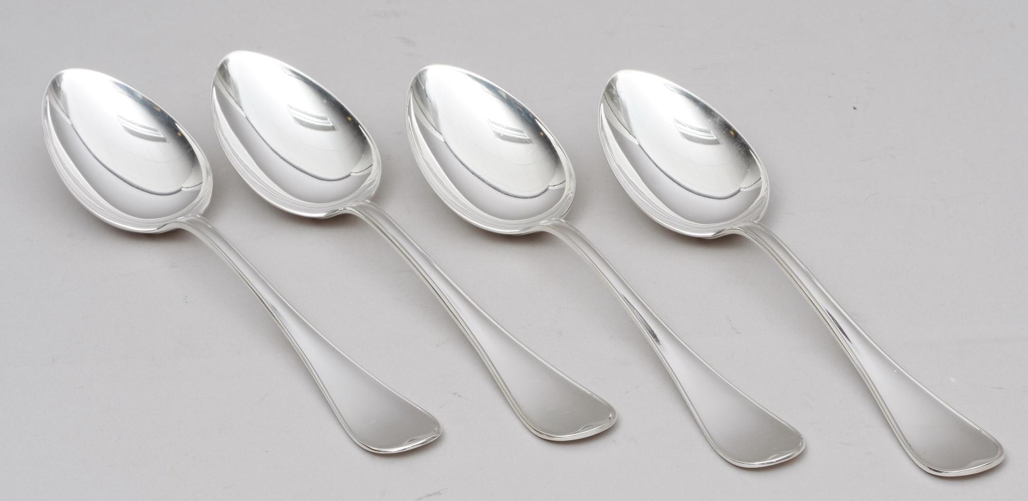 BESTICKSERVISDELAR, 11 st. Silver.