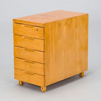 Aino Aalto, A 1940's 'B96' drawer unit for O.Y. Huonekalu- ja Rakennustyötehdas A.B. Finland.