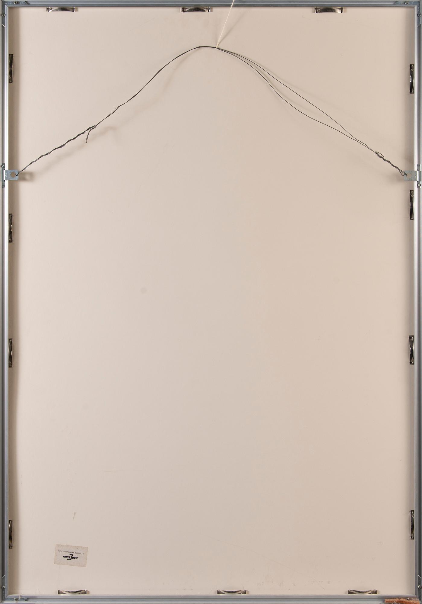 INA COLLIANDER, puupiirros, signeerattu ja päivätty 1959, numeroitu t.p.l'a I-V 10 IV 2/10.