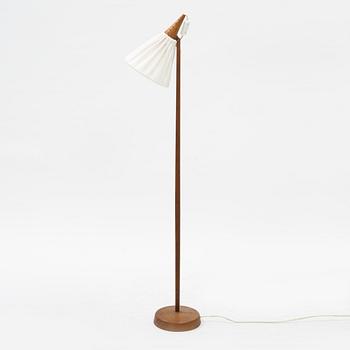 Uno & Östen Kristiansson, an oak floor light, Luxus, Vittsjö, Sweden, mid 20th Century.