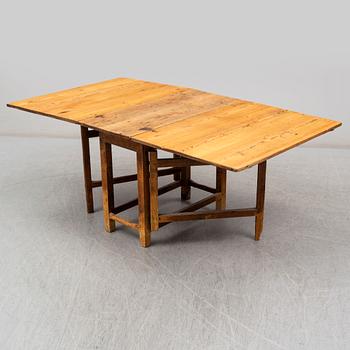 A Swedish 19th century gateleg table.