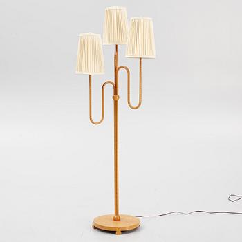 A Swedish Modern floor lamp, 1940's.