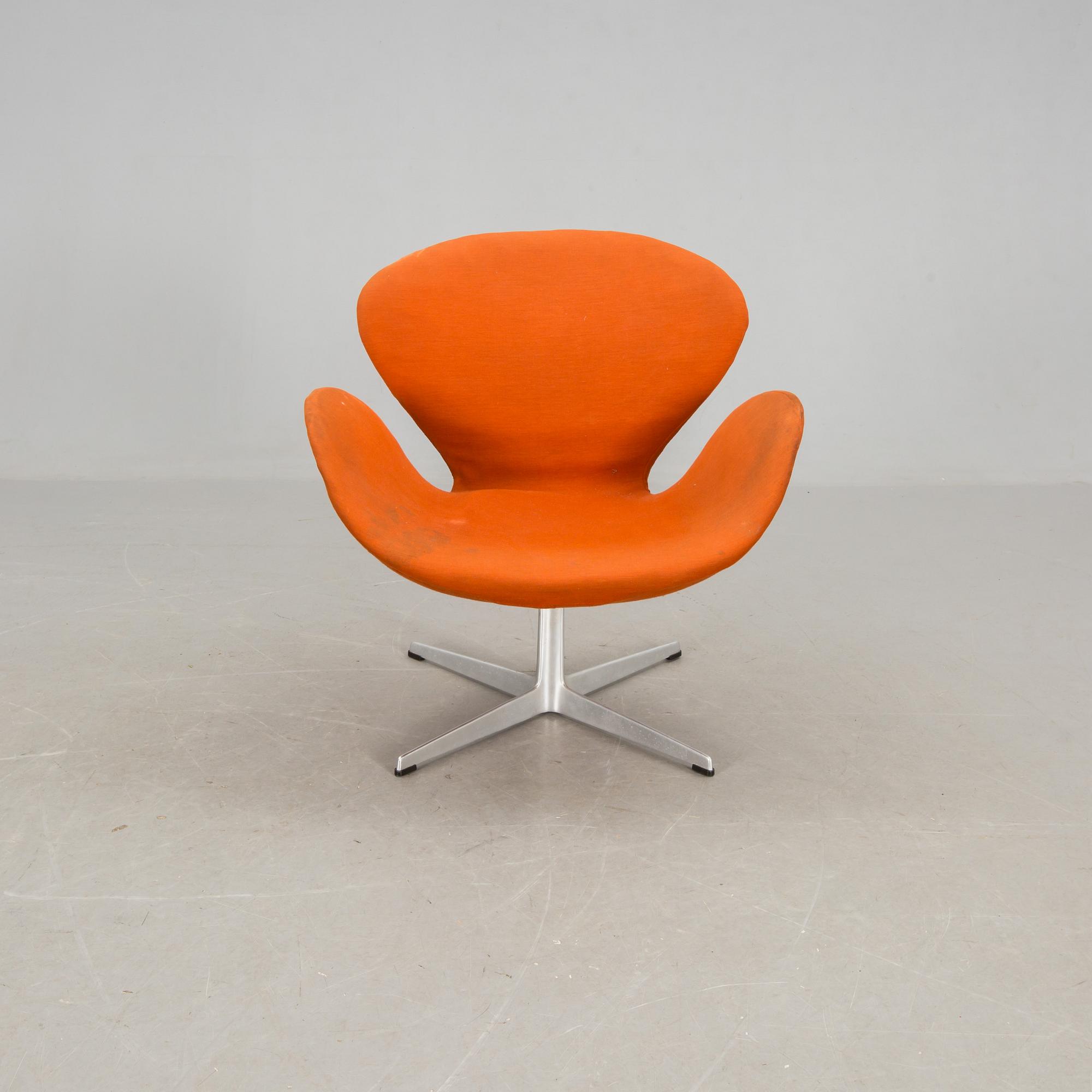 FÅTÖLJ, "Svanen", Arne Jacobsen för Fritz Hansen.