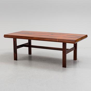 A Danish rosewood veneered coffee table, 1960's.