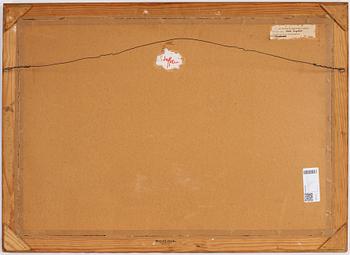 Arvid Fougstedt, watercolour, signed and dated 1947.