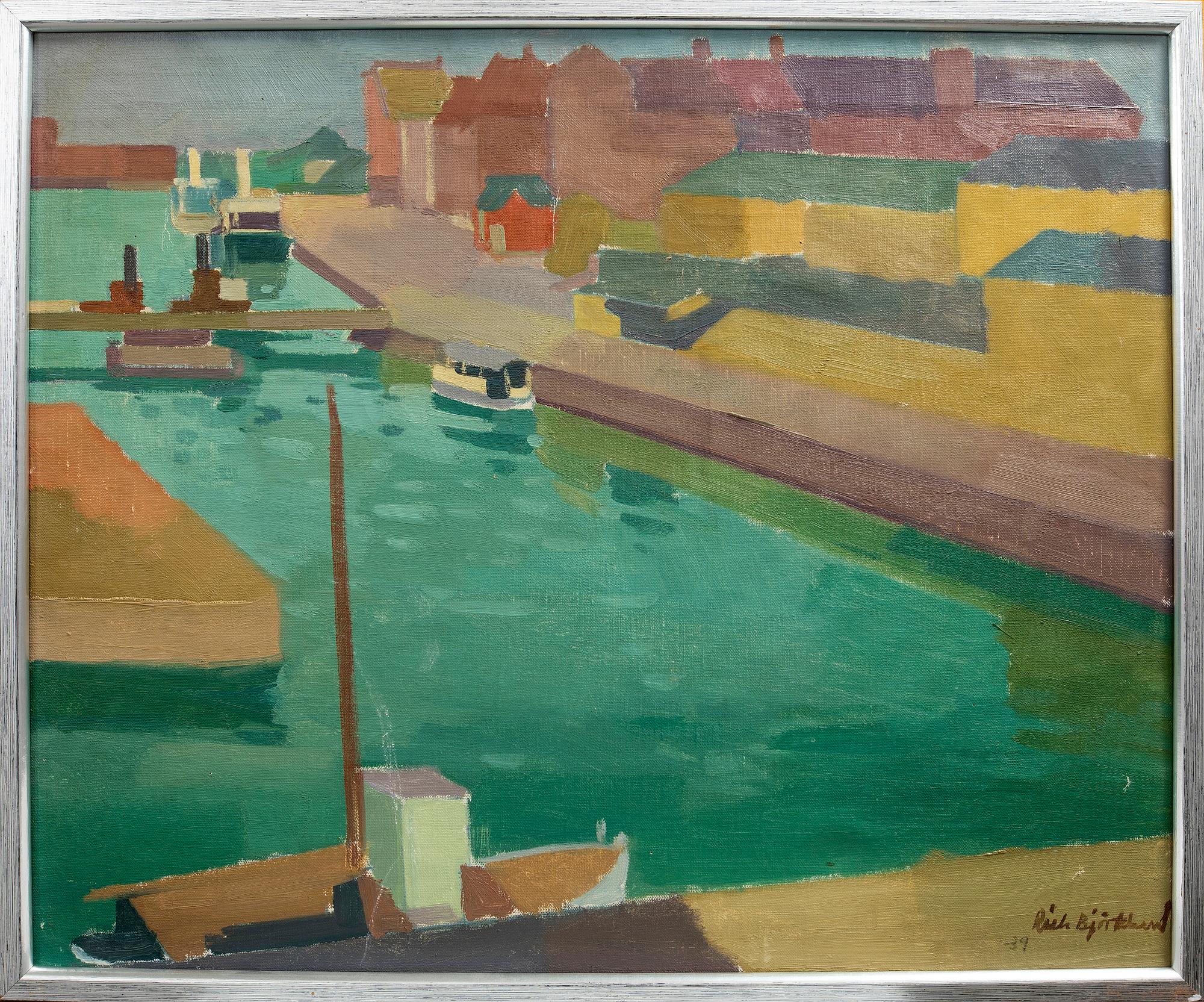 Richard Björklund, Motif from Norra Vallgatan, Malmö.