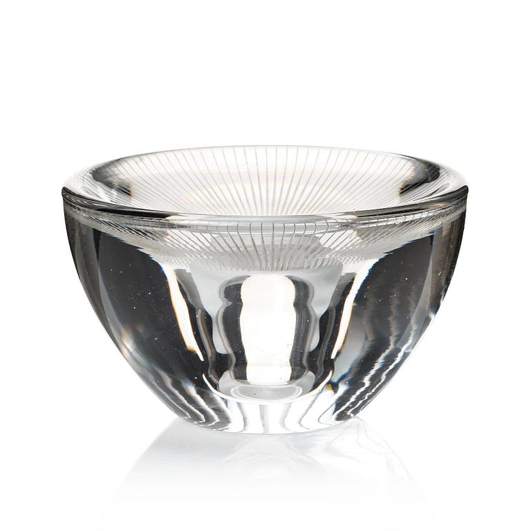 Tapio Wirkkala, a glass art object, Iittala, Finland 1950s.