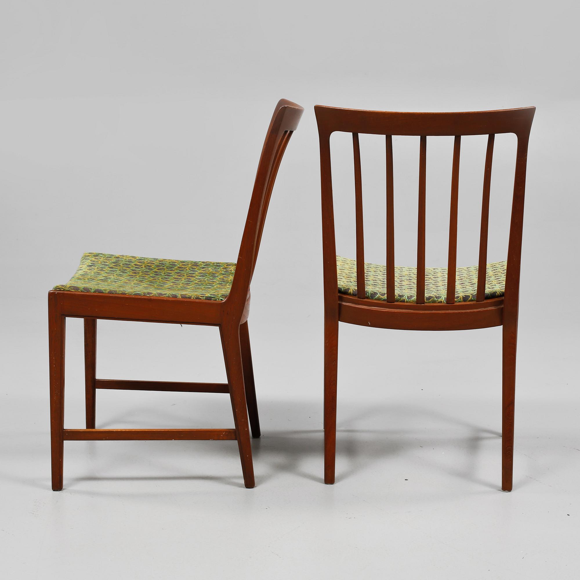 STOLAR, 3 st, Bertil Fridhagen, Bodafors, 1963.