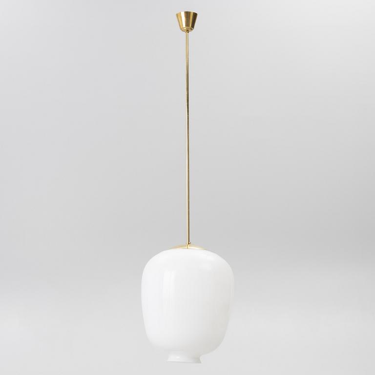 Harald Notini, a ceiling lamp model 11473, Arvid Böhlmarks Lampfabrik, Stockholm, 1940s.