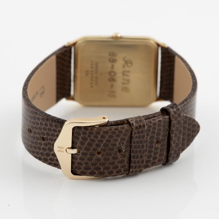 Certina, wristwatch, 14K gold, 27 mm.