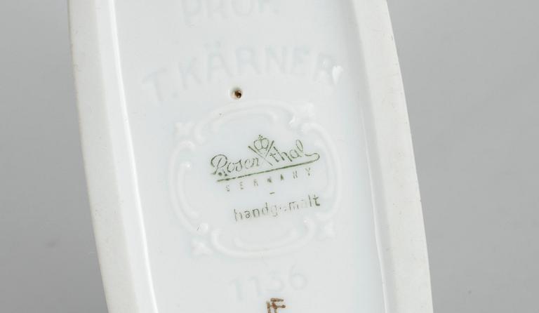 FIGURINER, 3 st, porslin, Rosenthal och Bing & Gröndal, Tyskland resp Danmark.