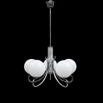 TAKLAMPA, 1900-talets mitt. Höjd ca 79 cm.