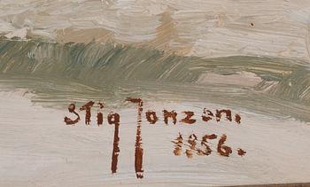 Stig Jonzon, Motif from Riddarholmen.