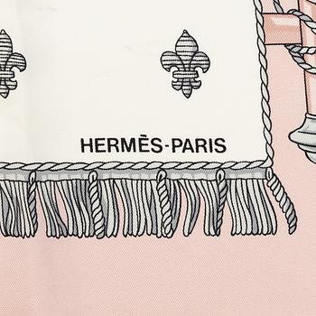 Hermès, scarf, "Vue du Carosse de la Galère La Réale".