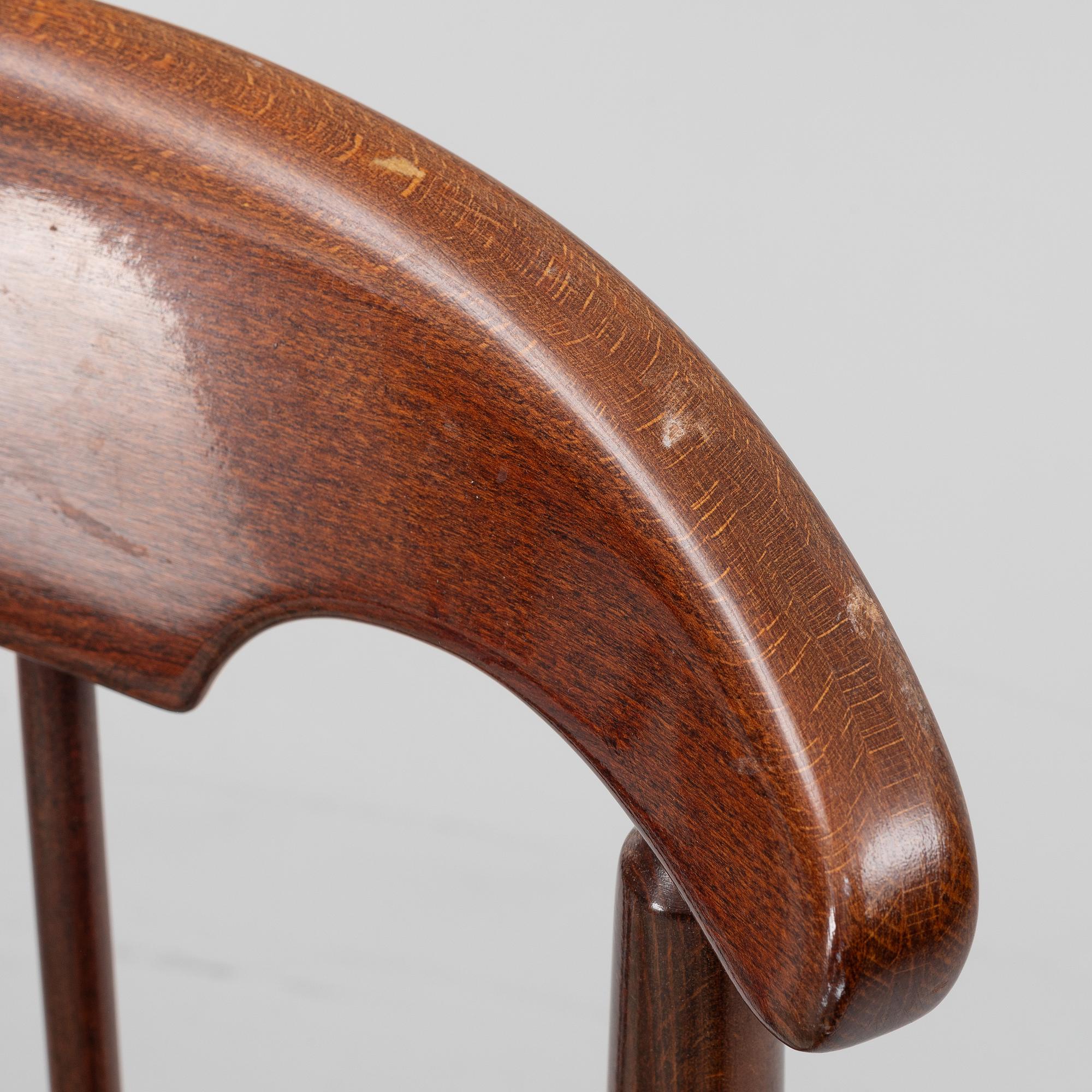 Kerstin Hörlin-Holmquist, fåtöljer, ett par, "Skrindan" för OPE-möbler 1900-talets senare del.