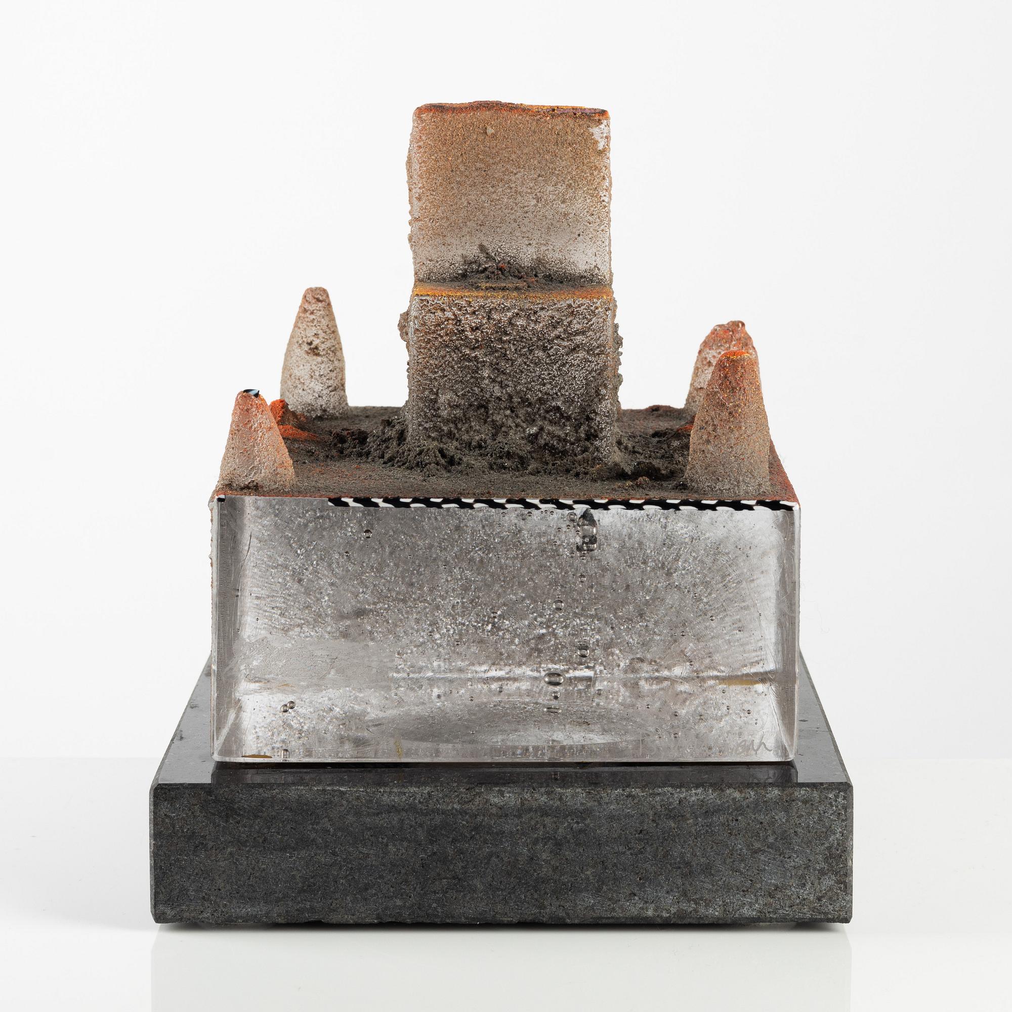 Bertil Vallien, a unique sculpture, Kosta Boda.