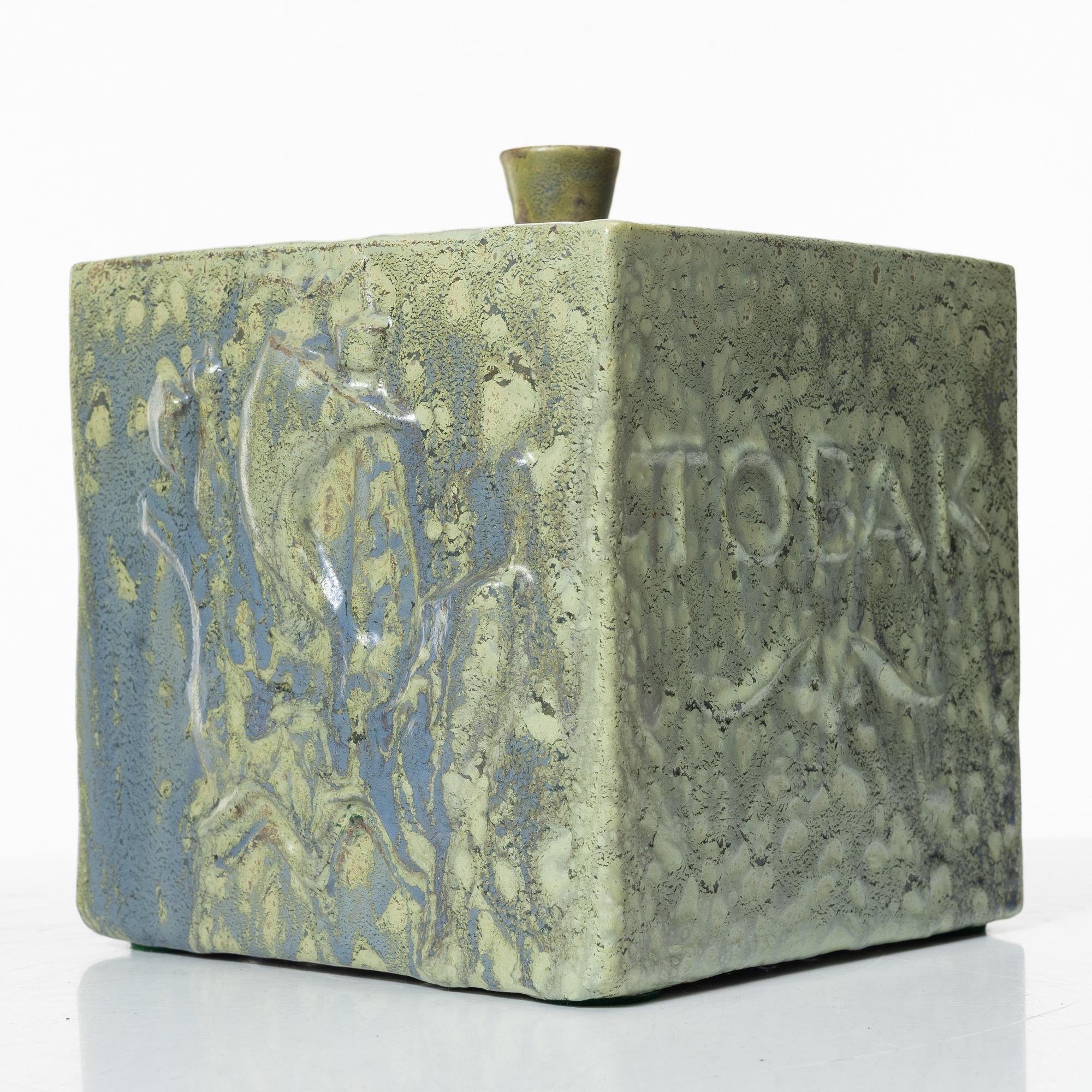 Allan Ebeling, tobaksburkar, 3 st, Bo Fajans 1920-tal och Torshälla 1934.