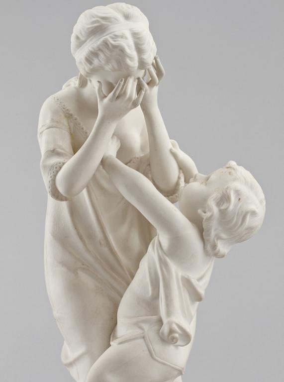 FIGURIN, parian, runt sekelskiftet 1900.