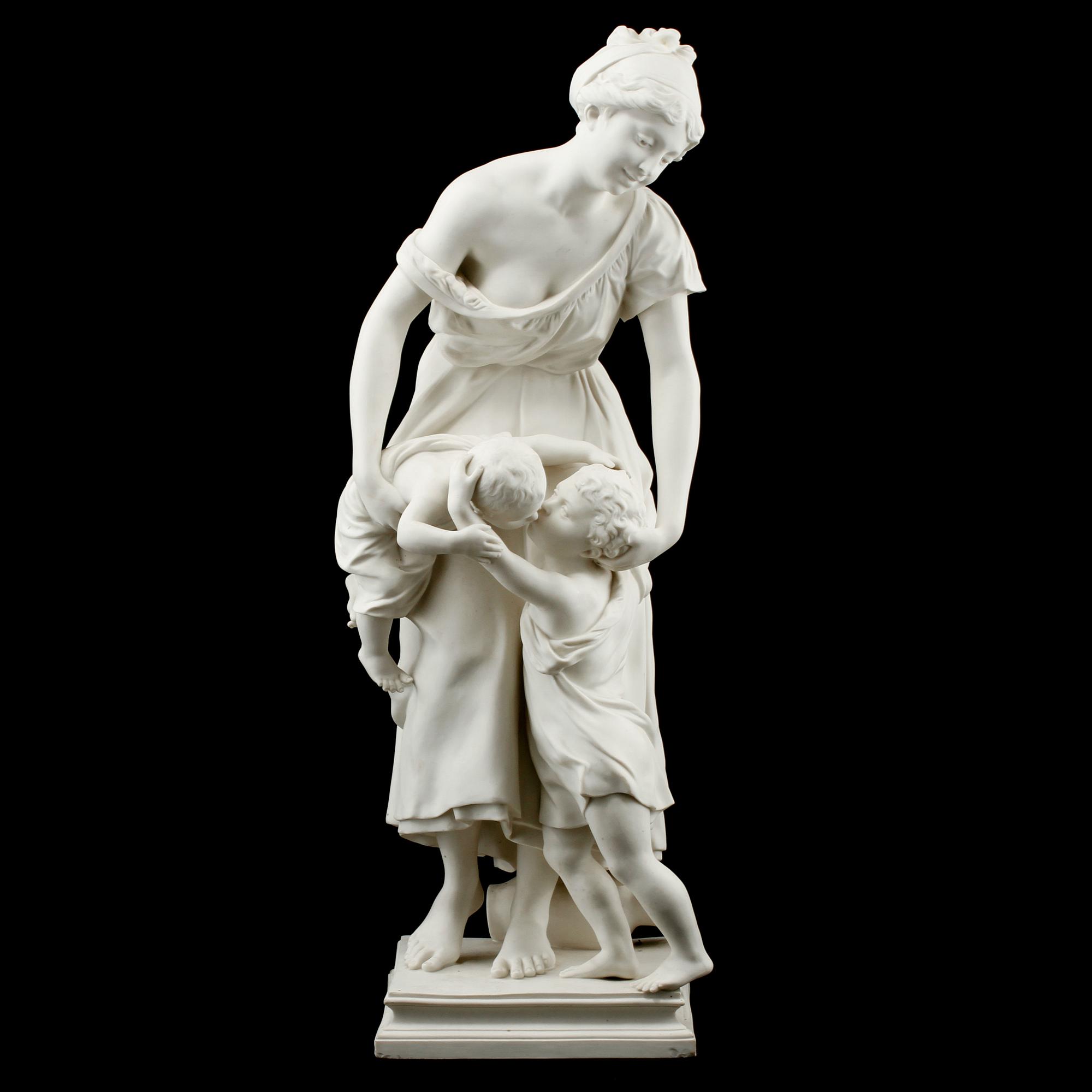 FIGURIN, parian, Gustafsberg, 1906.