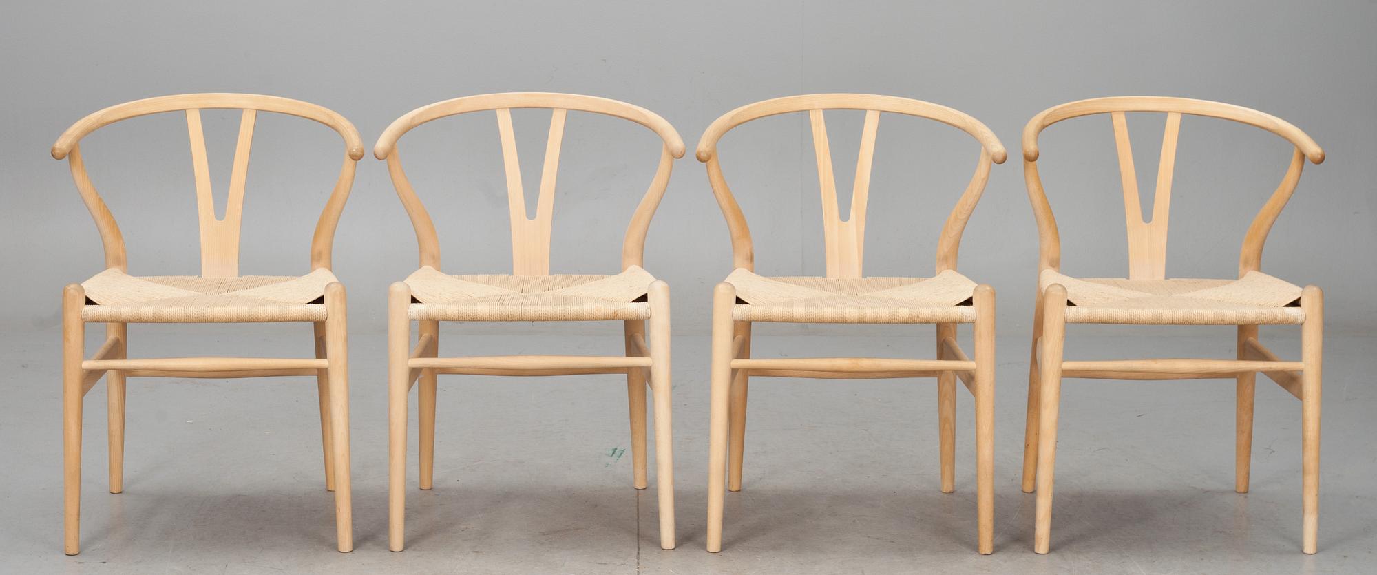 STOLAR, 4 st, "Y-stolen", Hans J Wegner, Carl Hansen & Son, 2006.