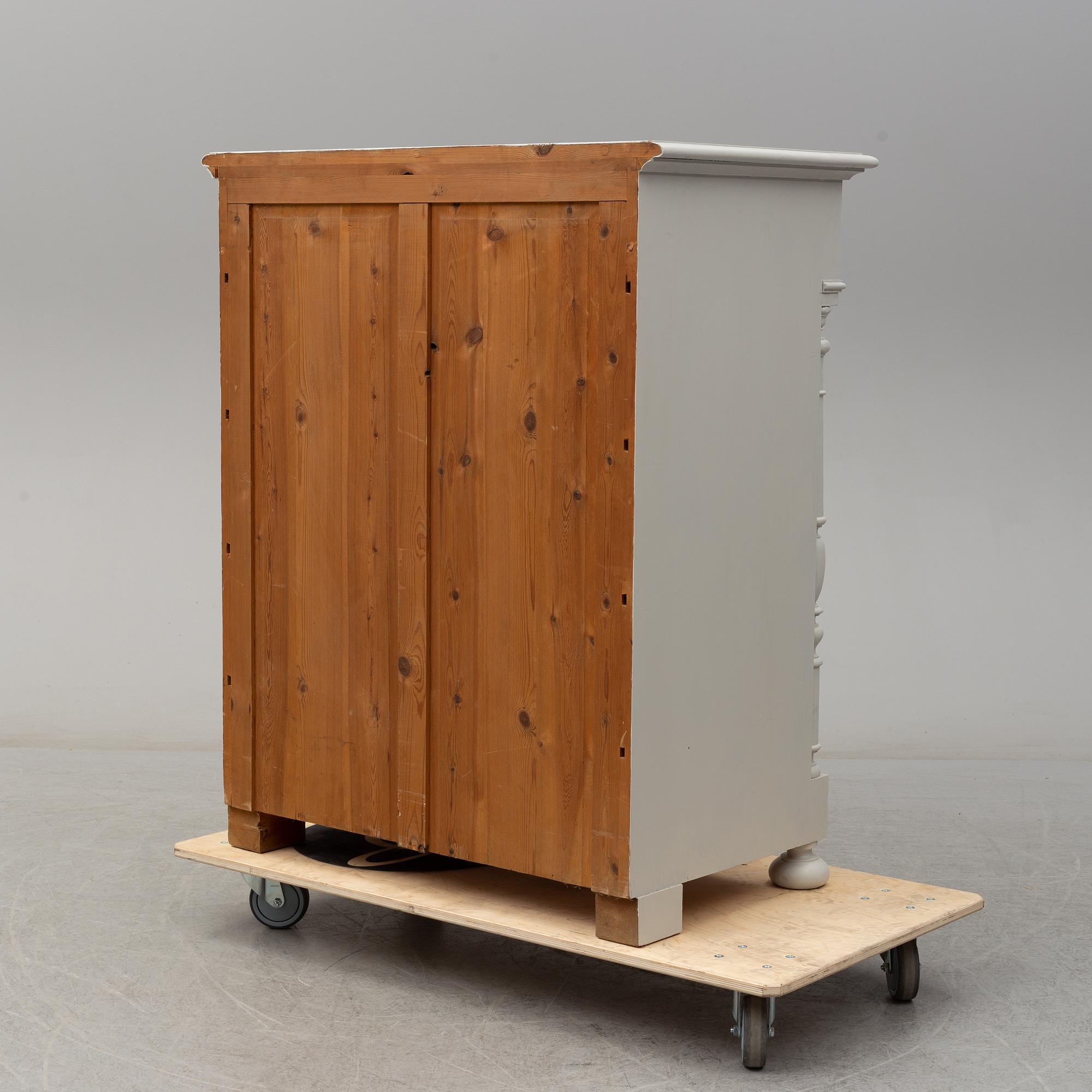 a chest of drawers from around 1900.