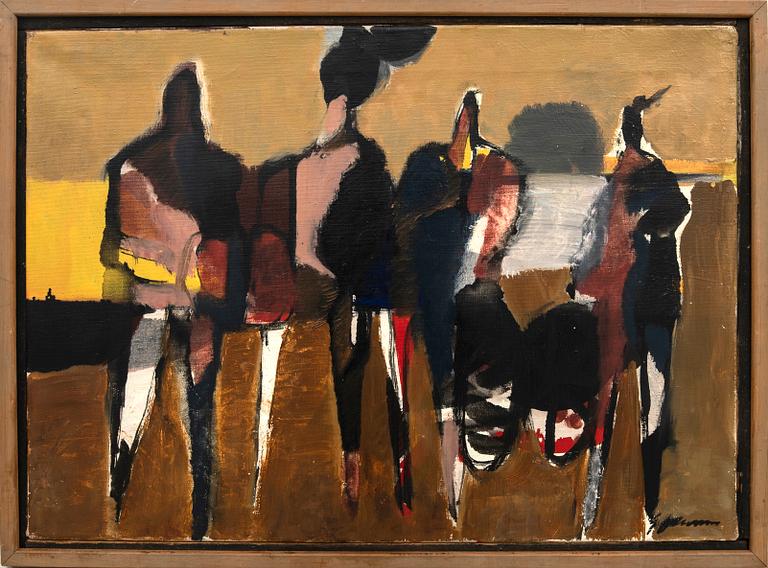 Gunnar Johnsson, olja på duk signerad.