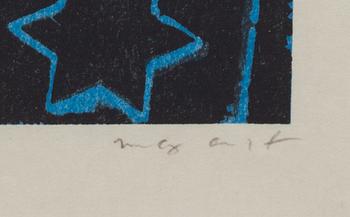 MAX ERNST, färglitografi, signerad och numrerad 26/101.