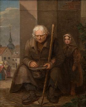 ERIK WAHLBERGSON, öljy kankaalle, signeerattu.