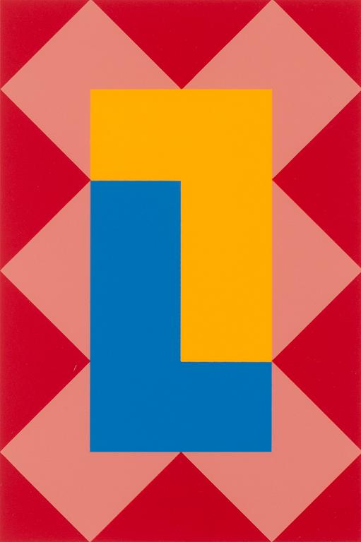 Paul Osipow, silkscreen, signed and dated -89, numbered 39/100.