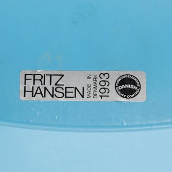 Arne Jacobsen, chairs 6 pcs, "Ant", Fritz Hansen, 1993.