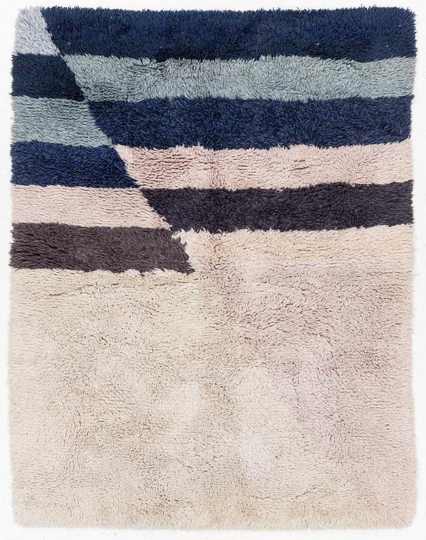 Ulla Vapaavuori, matta, rya, Finland, 170 x 135 cm.