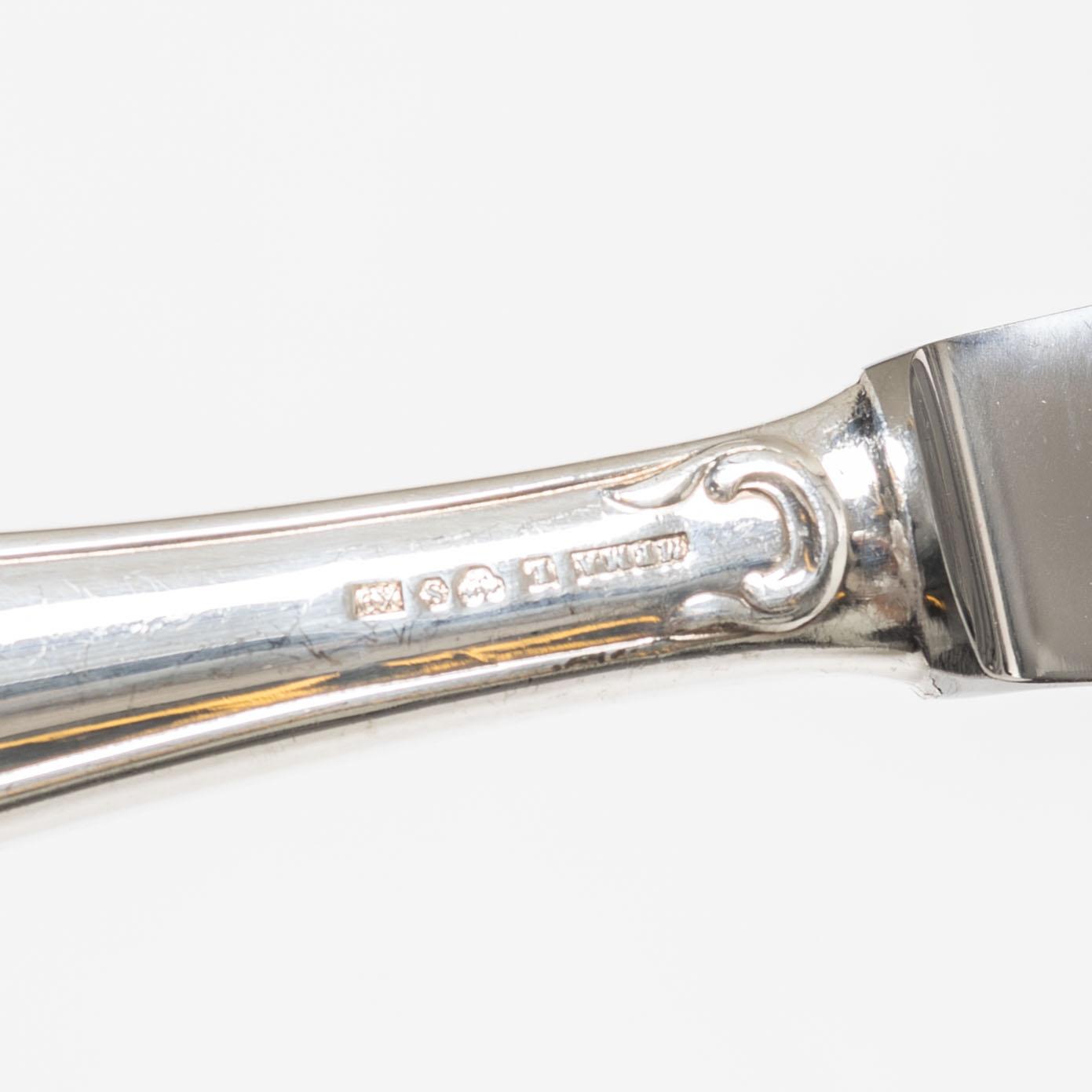 Bordsbestick, 24 delar, silver, modell Symfoni, Mema, Lidköping, bl a 1985.